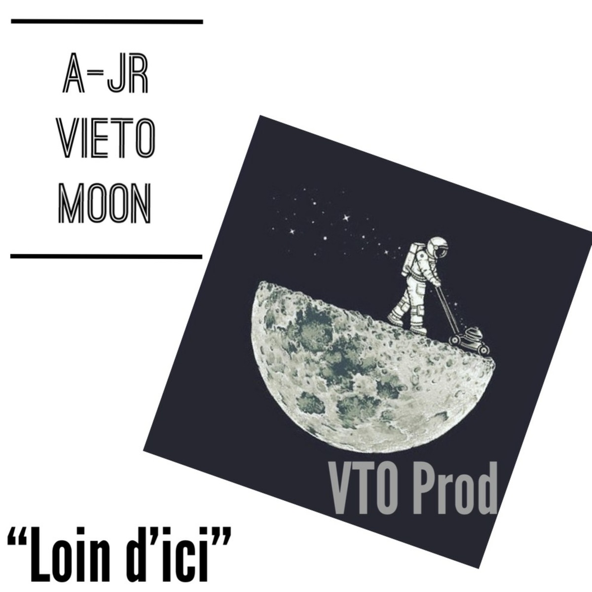 Loin d’ici - Single by Moon, A-JR & Vieto album cover