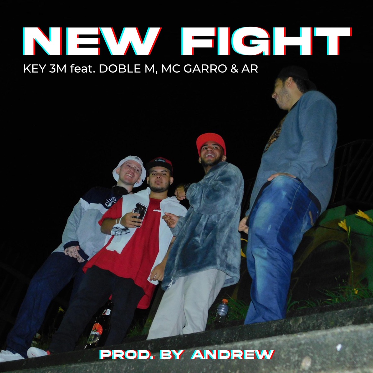 New Fight (feat. Doble M, MC Garro & Ar) - Single by Key 3m album cover
