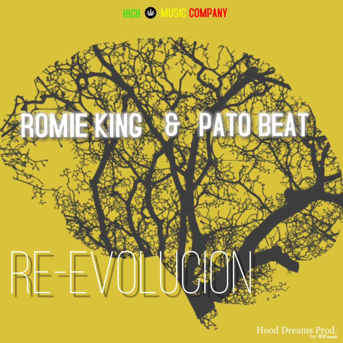 Re-Evolucion - Single by romie king & Pato Beat album cover
