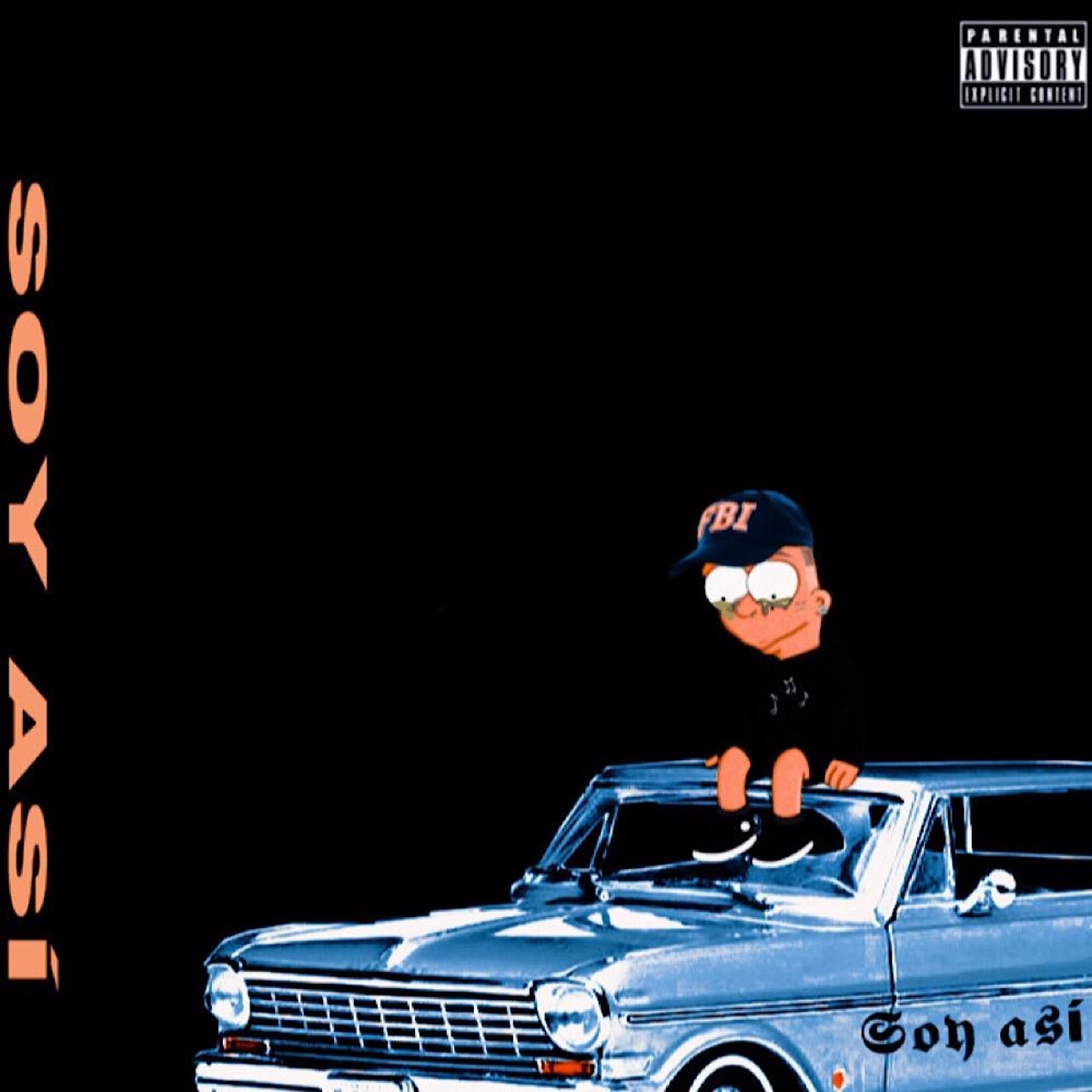 Soy así (con Omar Santibañez) - Single by Legado CLR album cover