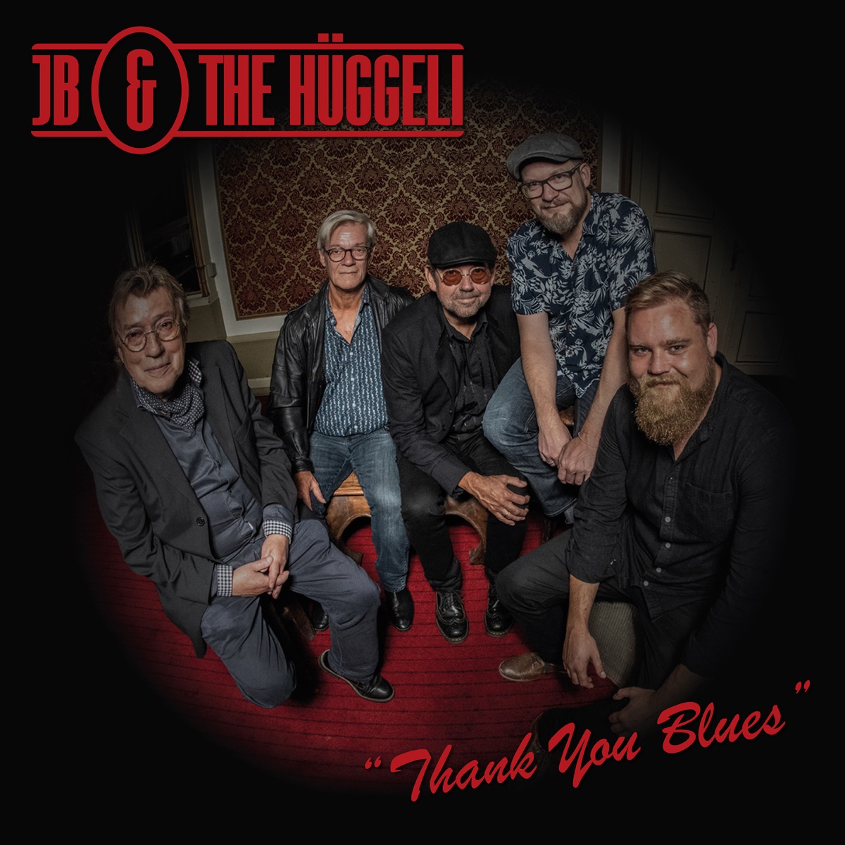 Thank You Blues (feat. Jesper Bjarnesen) by JB & THE HÜGGELI album cover