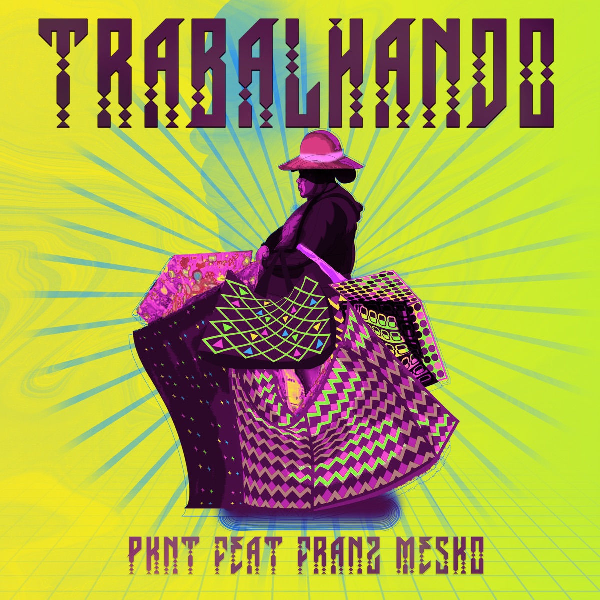 Trabalhando (feat. Franz Mesko) - Single by PKNT album cover