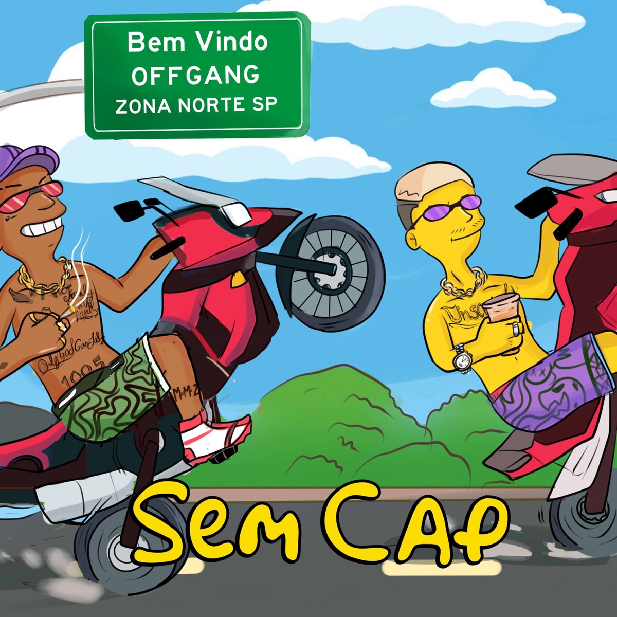 Sem Cap - Single by OffGang album cover