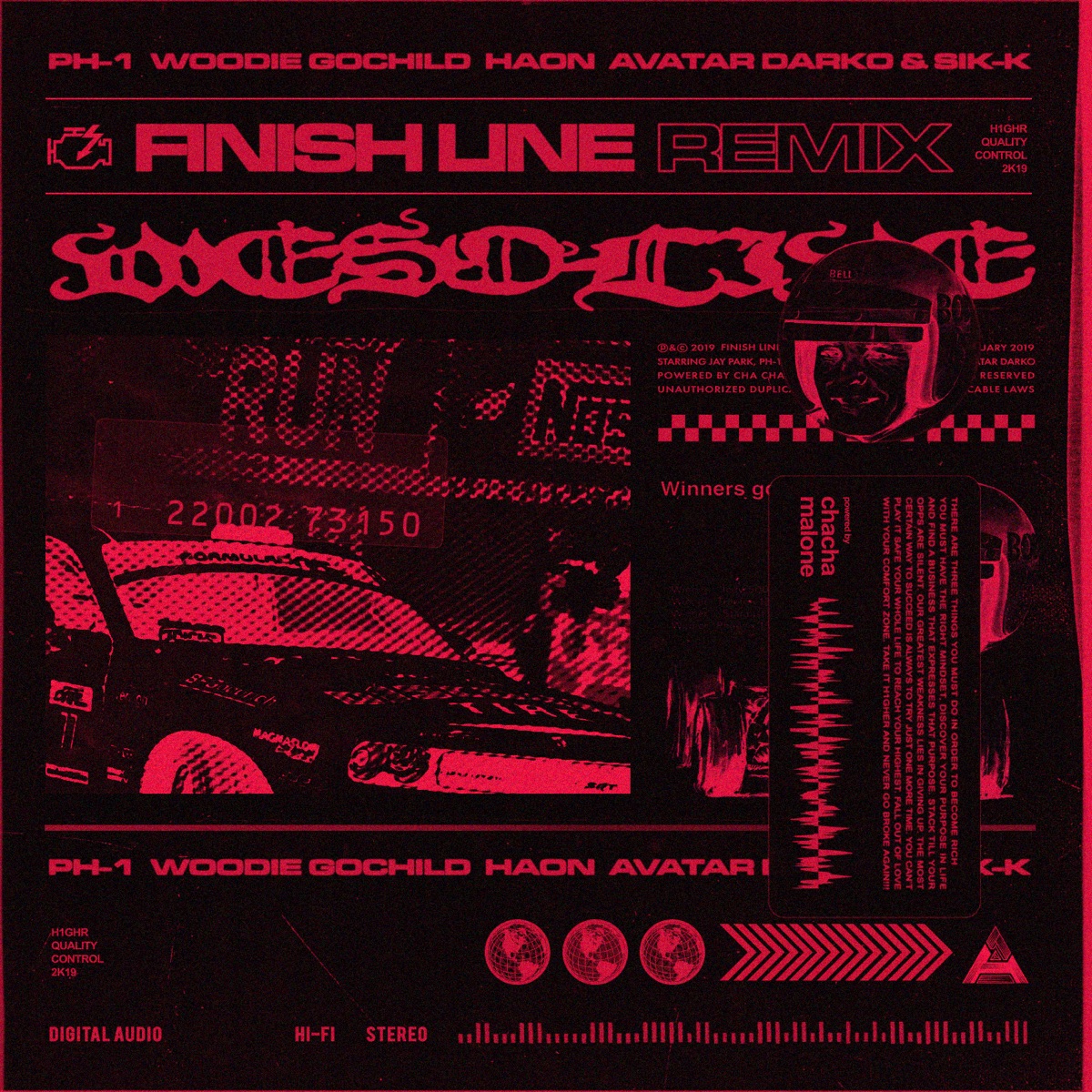 Finish Line (feat. pH-1, Woodie Gochild, HAON, Avatar Darko & Sik-K) [Remix] - Single by Jay Park album cover
