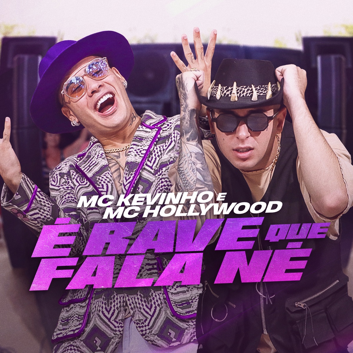 É Rave Que Fala Né - Single by MC Hollywood & Kevinho album cover