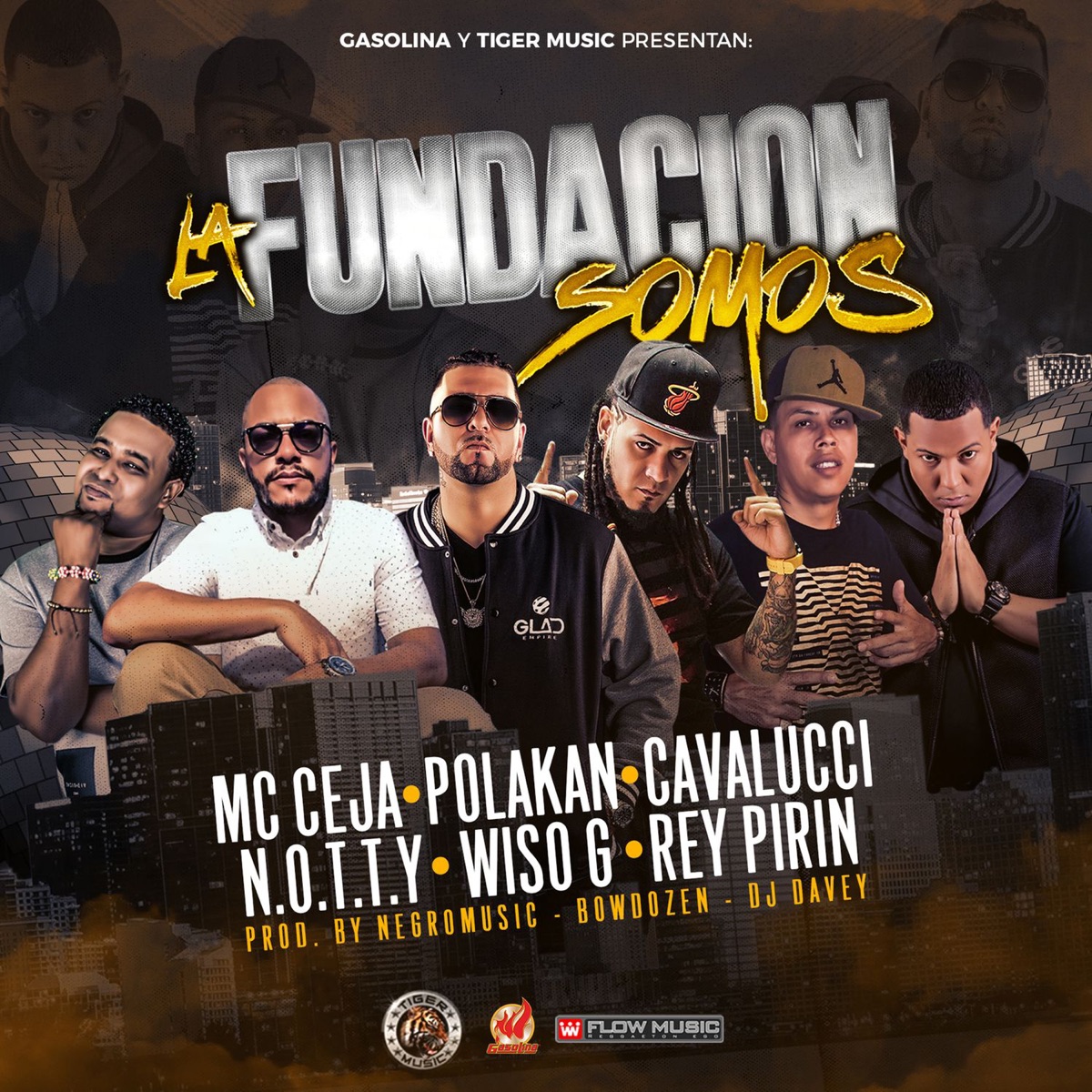 La Fundación Somos (feat. Notty, Wiso G & Rey Pirin) - Single by MC Ceja, Polakan & Cavalucci album cover