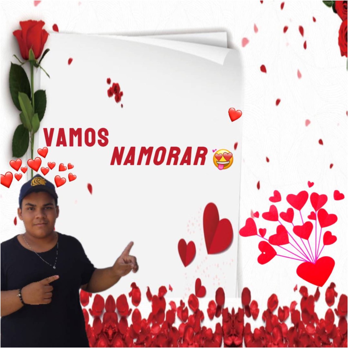 Vamos Namorar - Single by Marcio Vaqueiro album cover