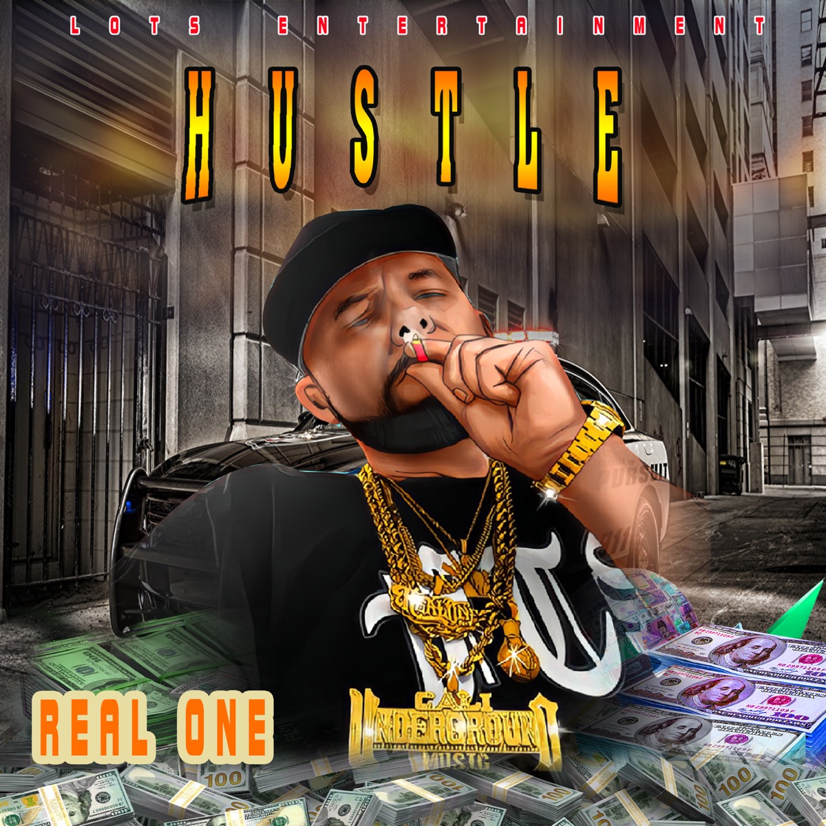 HUSTLE - Single by Real One album cover
