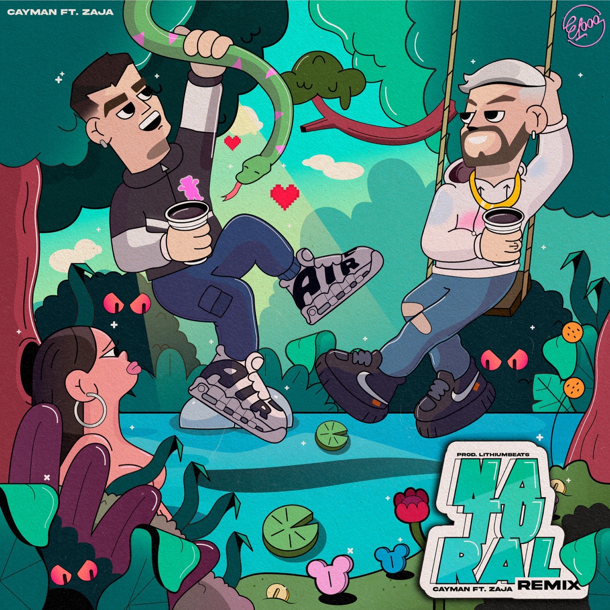 Natural (Zaja Remix) - Single by Cayman album cover
