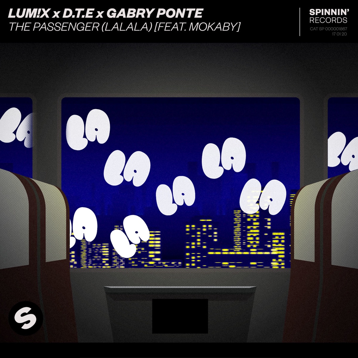 The Passenger (LaLaLa) [feat. MOKABY] - Single by LUM!X, D.T.E & Gabry Ponte album cover
