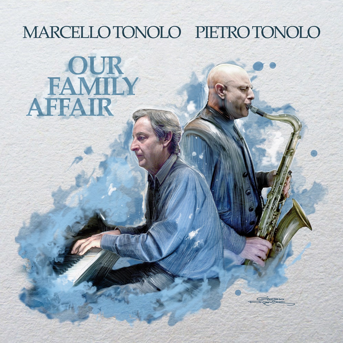 Our Family Affair by Marcello Tonolo & Pietro Tonolo album cover