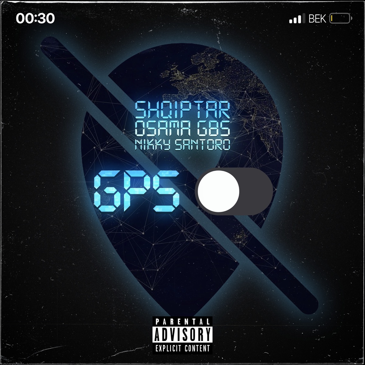 GPS - Single by Shqiptar, OSAMA & Nikky Santoro album cover