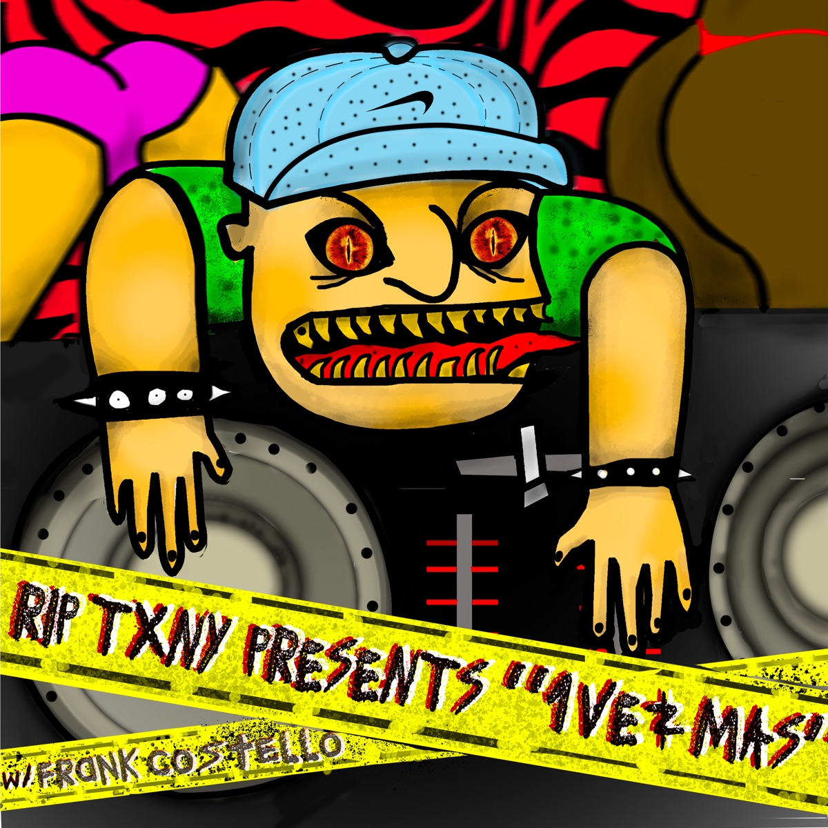 1 VEZ MÁS - Single by RIP TXNY & Frank Costello album cover