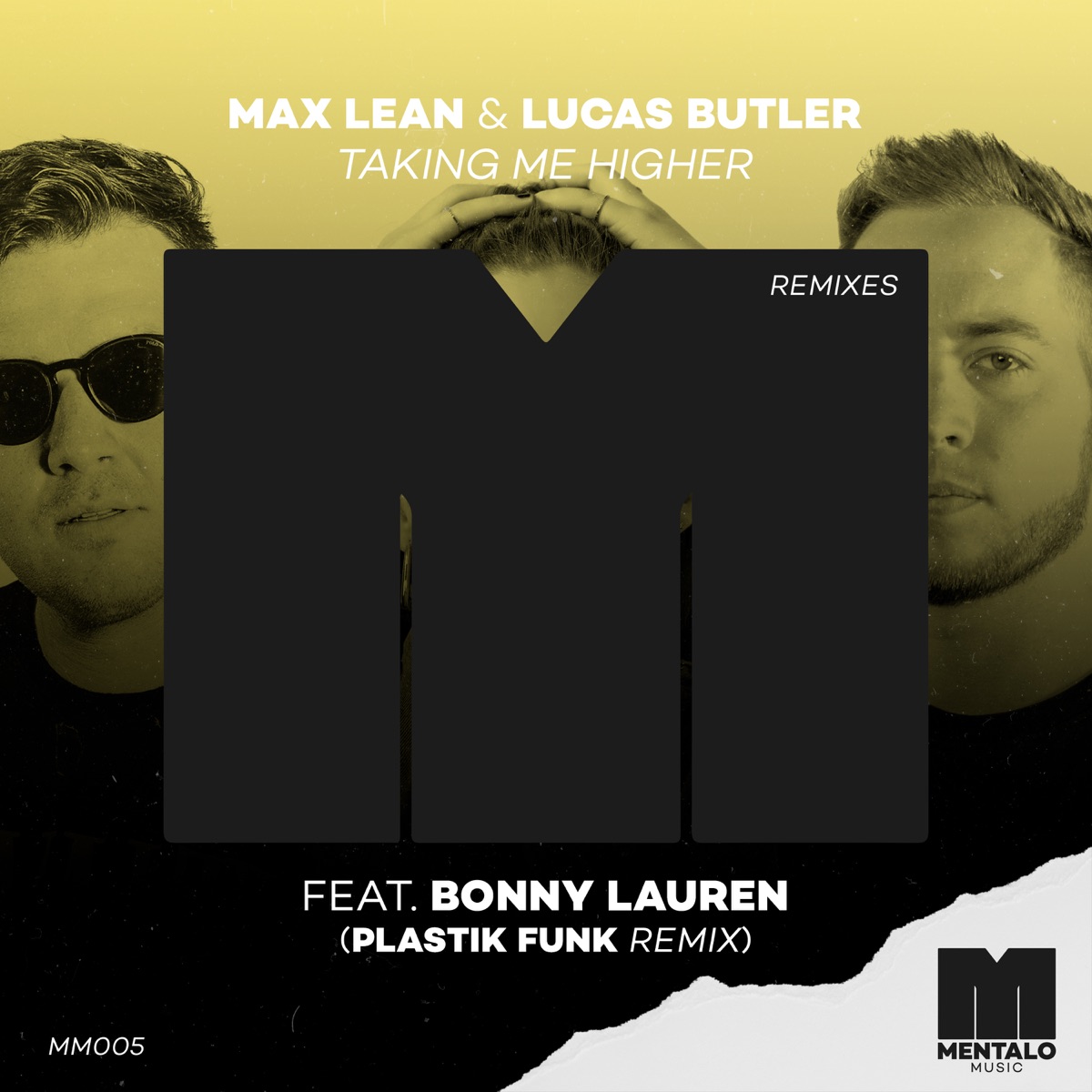 Taking Me Higher (feat. Bonny Lauren) [Plastik Funk Remix] - Single by Max Lean & Lucas Butler album cover