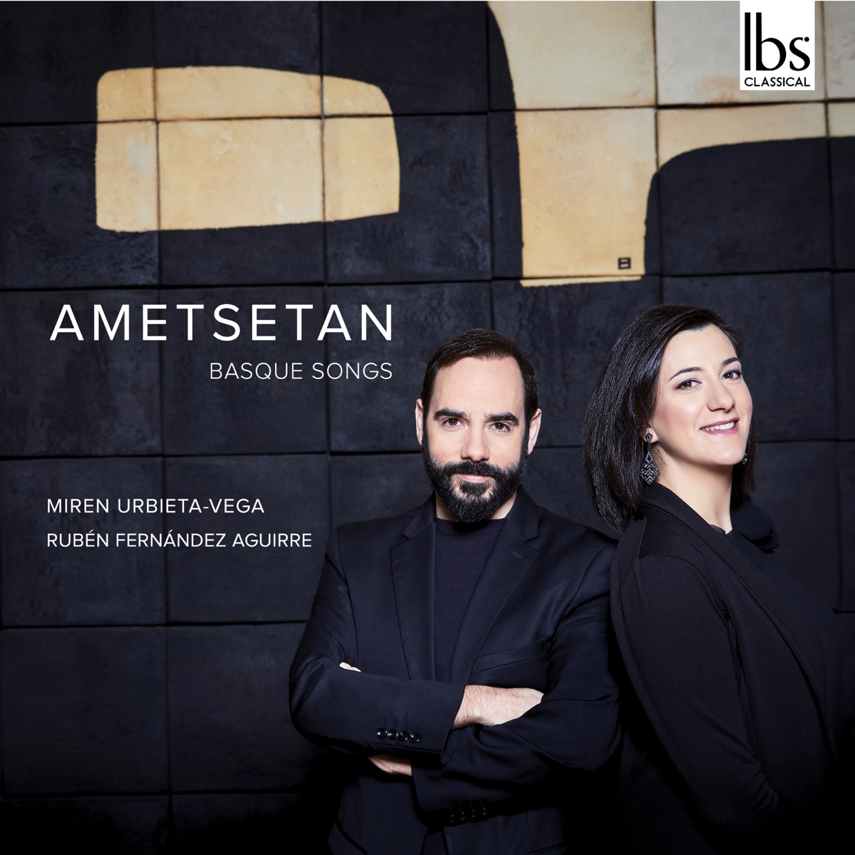 Ametsetan: Basque Songs by Miren Urbieta-Vega & Rubén Fernández Aguirre album cover