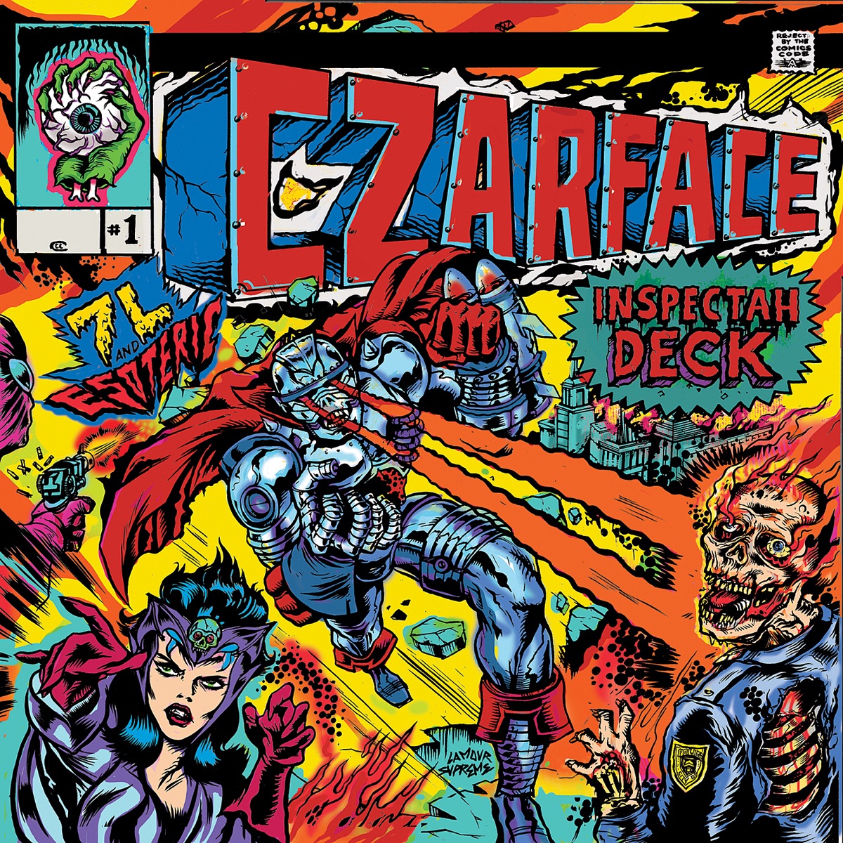 Inspectah Deck + 7L & Esoteric = CZARFACE by CZARFACE album cover