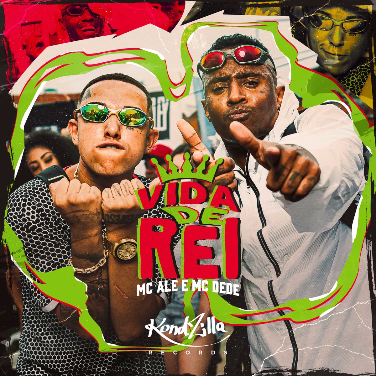 Vida de Rei - Single by Mc Dede & MC Alê album cover