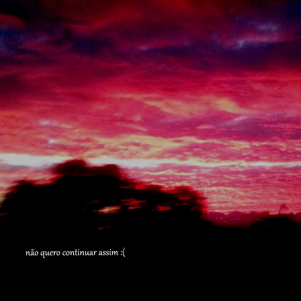 Não Quero Continuar Assim - Single by Clara Oliveira album cover