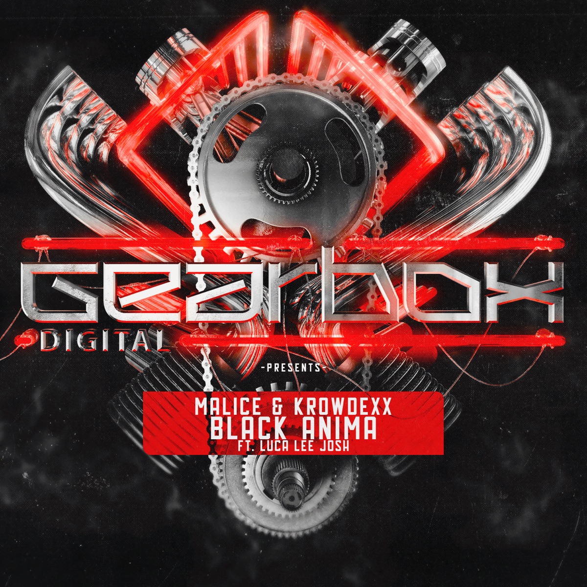 BLACK ANIMA - Single by Malice, Krowdexx & Luca Lee Josh album cover