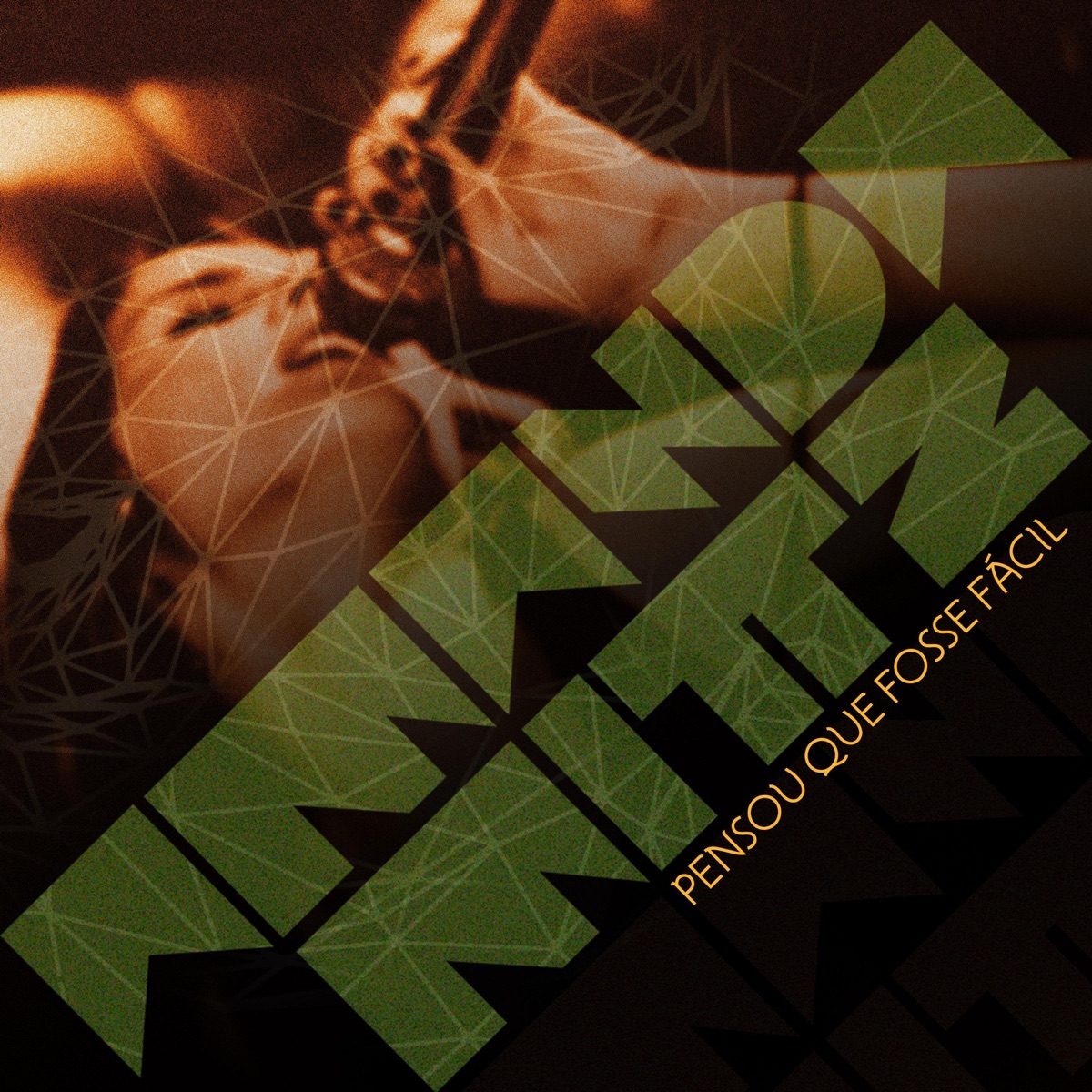 Pensou Que Fosse Fácil - Single by Amanda Mittz album cover