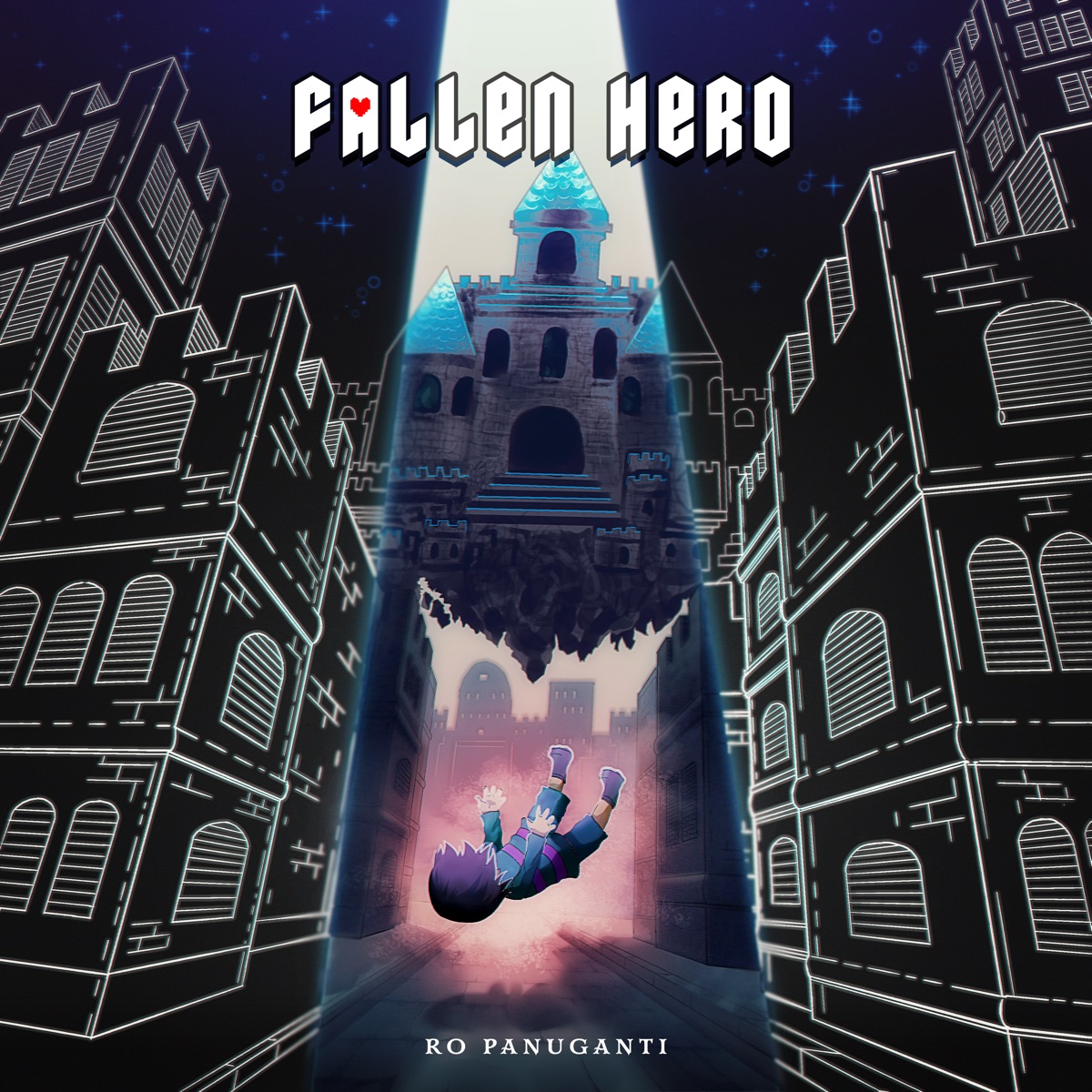 Fallen Hero by Ro Panuganti album cover