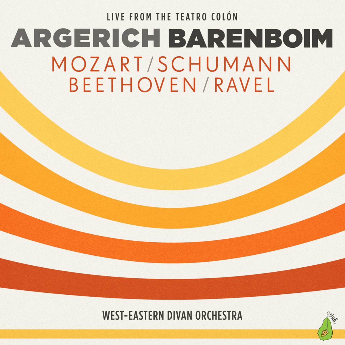 Beethoven: Piano Concerto No. 1 - Ravel: Rapsodie espagnole - Bizet: Carmen Suite by Martha Argerich, Daniel Barenboim & West-Eastern Divan Orchestra album cover