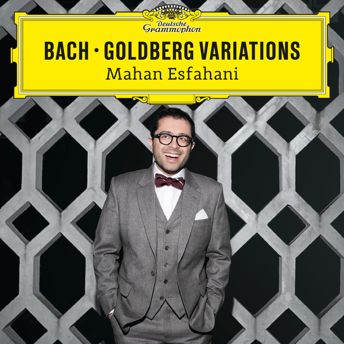 Bach: Goldberg Variations, BWV 988 by Mahan Esfahani album cover