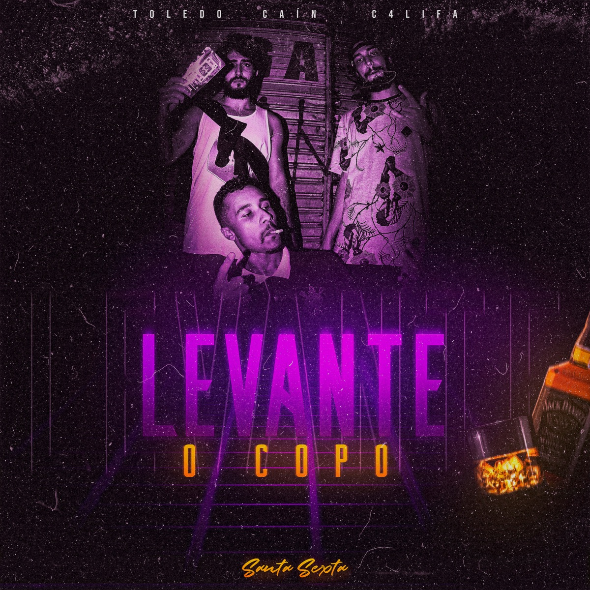 Levante o Copo - Single by SANTA SEXTA, C4LIFA, CAÍN & TOLEDO album cover