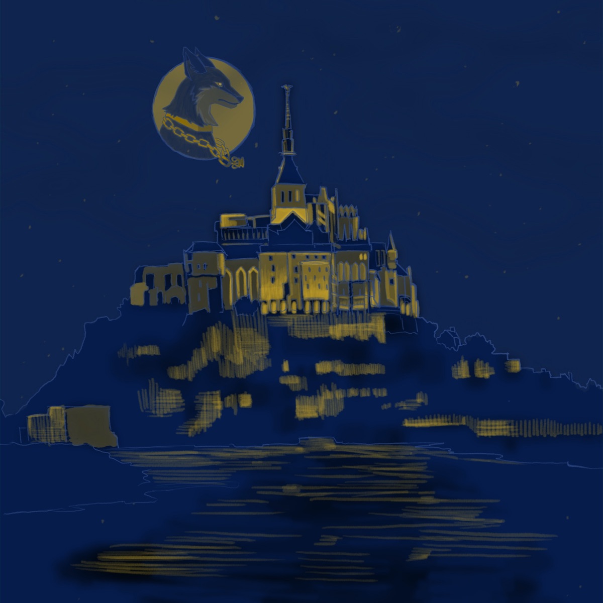 French Night - Single by Blue Fox, No Spirit & Dario Lessing album cover