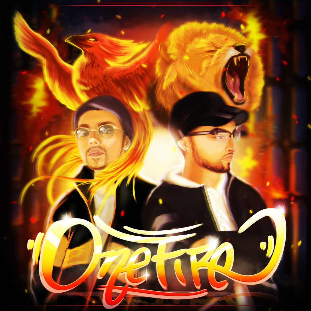 One Fire - Single by Distinto y Versátil album cover