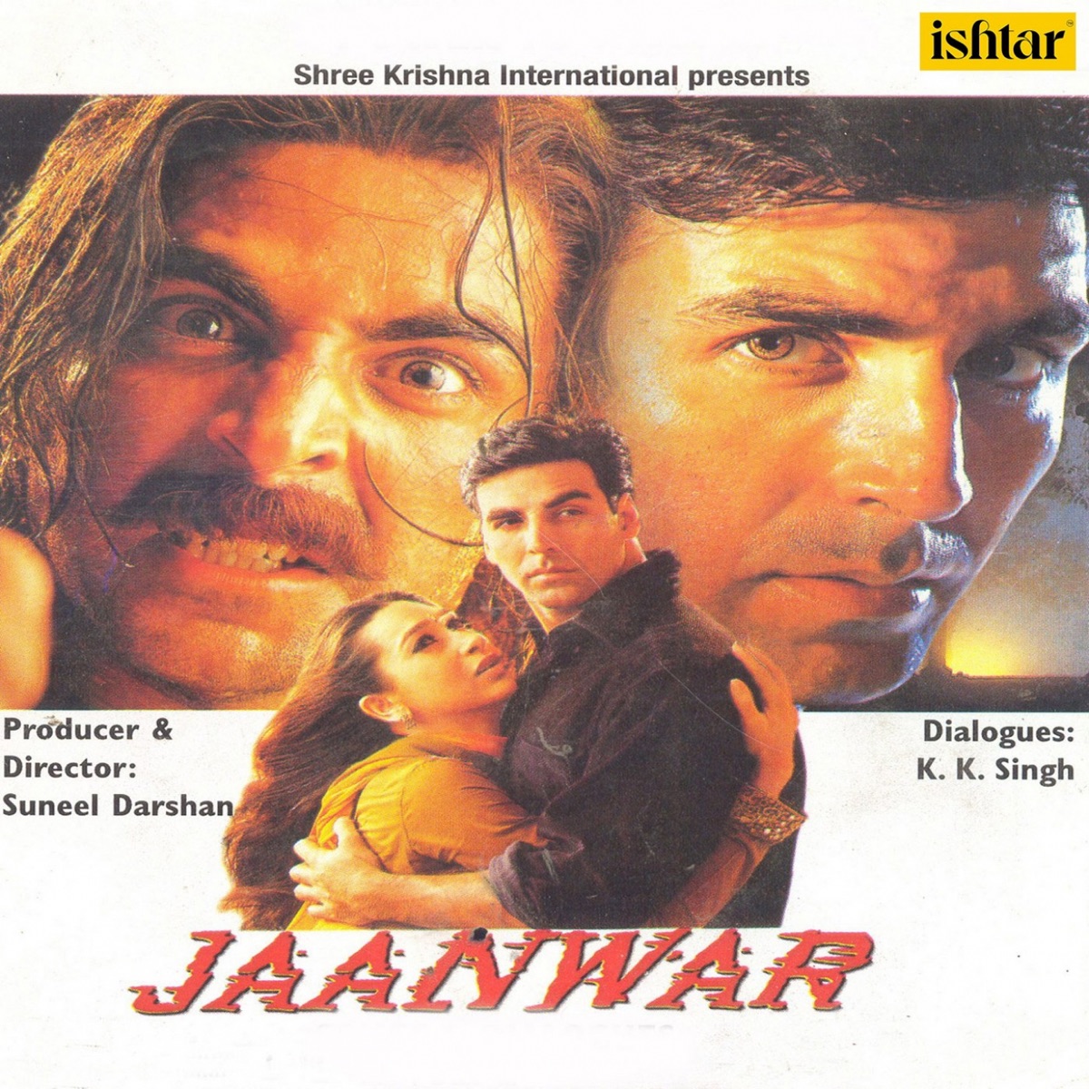 Jaanwar (Original Motion Picture Soundtrack) by Anand-Milind album cover