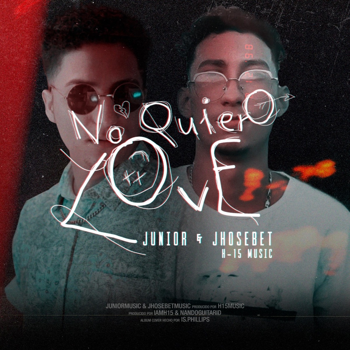 No Quiero Love - Single by Junior Music & Jhosebet album cover
