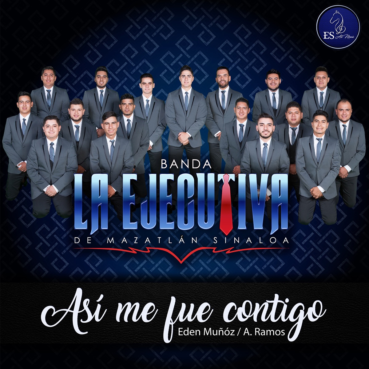 Así Me Fue Contigo - Single by Banda La Ejecutiva album cover