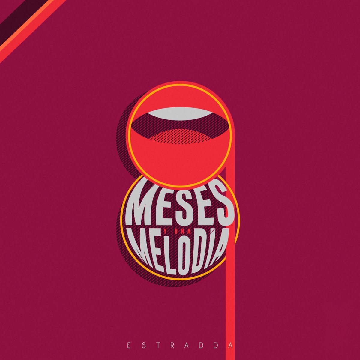 8 Meses y una Melodía - Single by Estradda album cover
