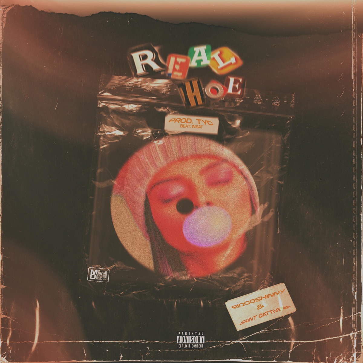 Real Hoe (feat. Saint Cattiveria) - Single by RiccoShinny album cover