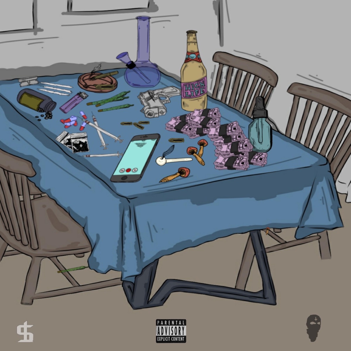 bby hacemos trap (feat. A&b oficial) - Single by GVNZ6666 album cover