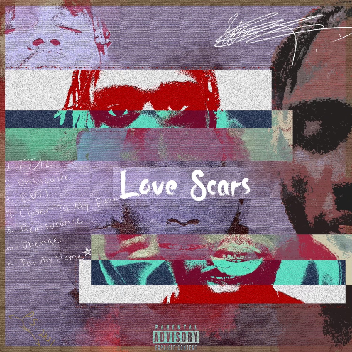 Love Scars by Papii Steez album cover