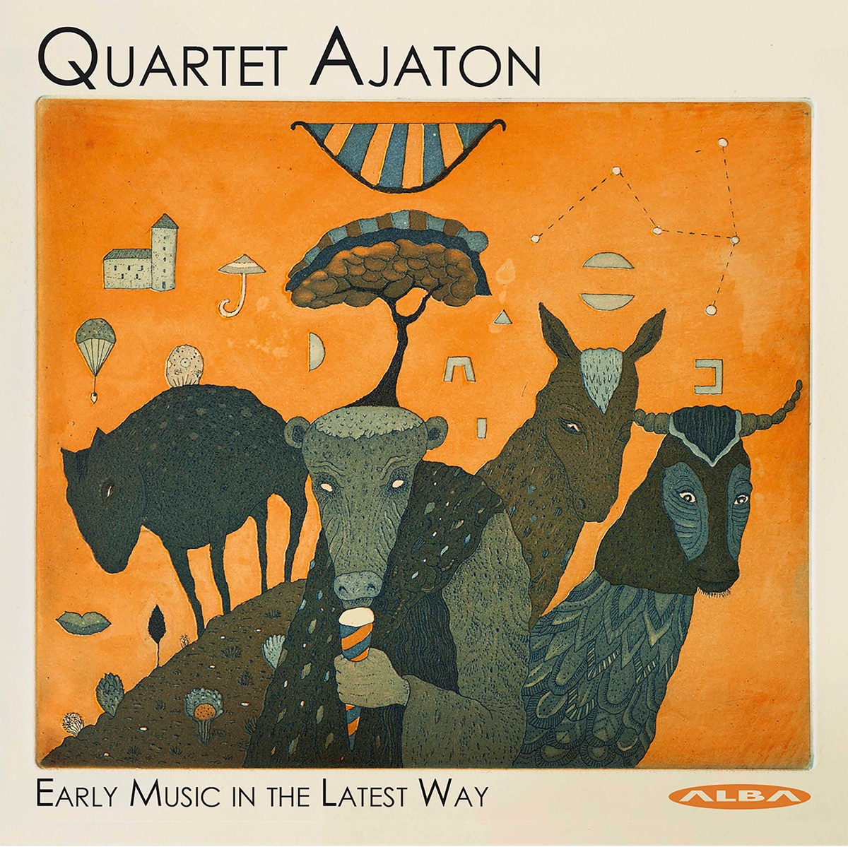 Early Music in the Latest Way by Quartet Ajaton album cover
