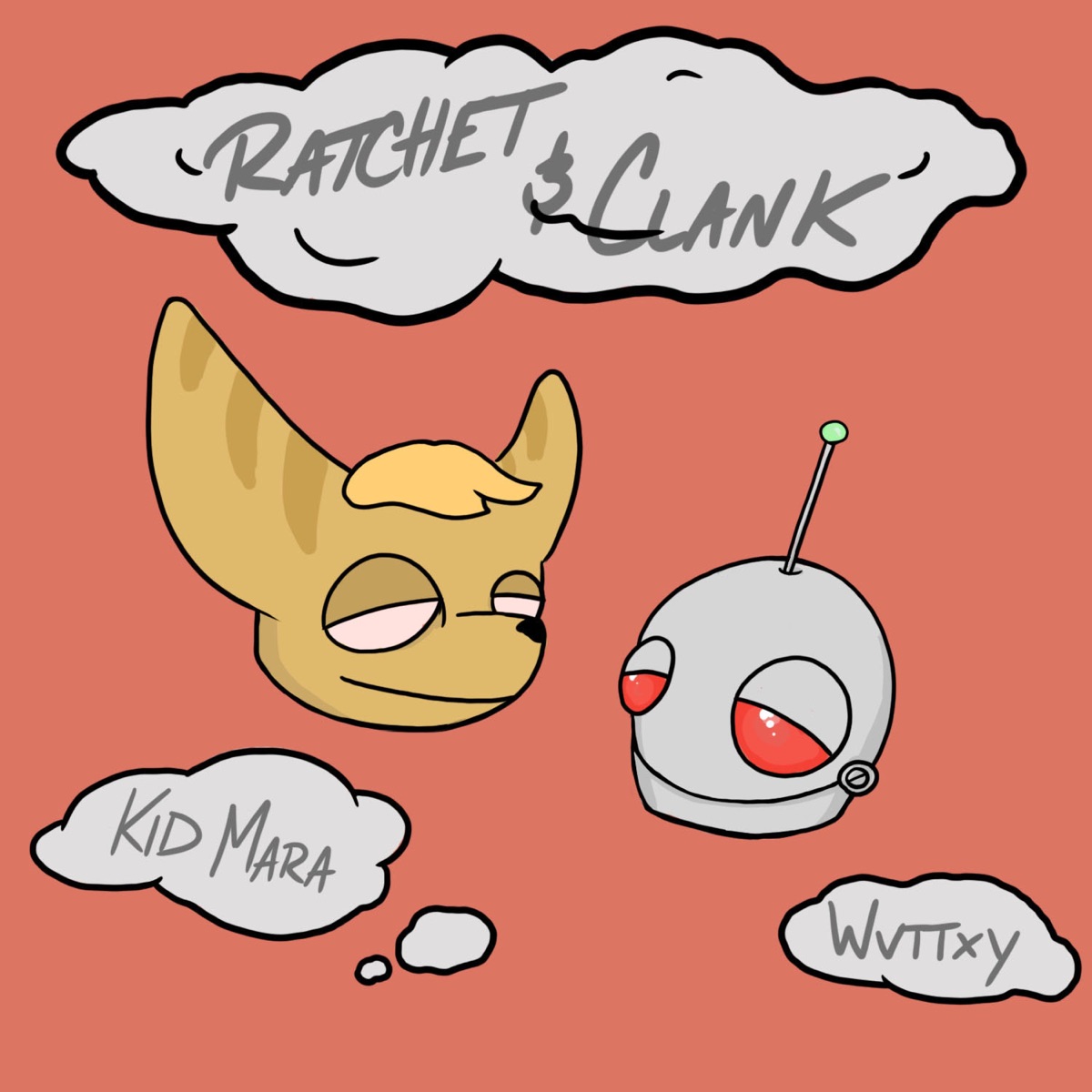 Ratchet & Clank (feat. Wvttxy) - Single by Kid Mara album cover