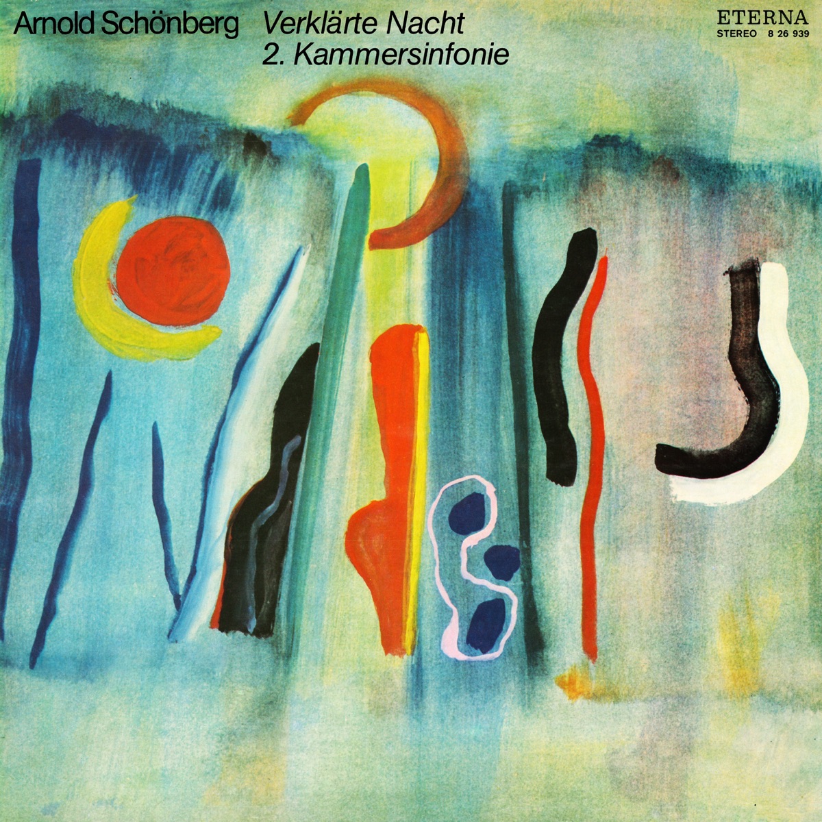 Schönberg: Verklarte Nacht & Chamber Symphony No. 2 by Max Pommer & Berlin Chamber Orchestra album cover