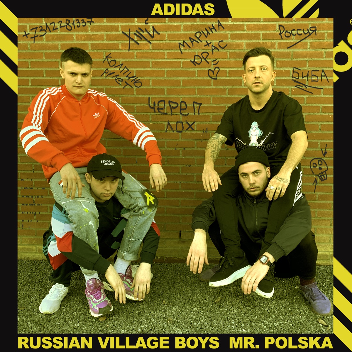 Adidas - Single by Russian Village Boys & Mr. Polska album cover