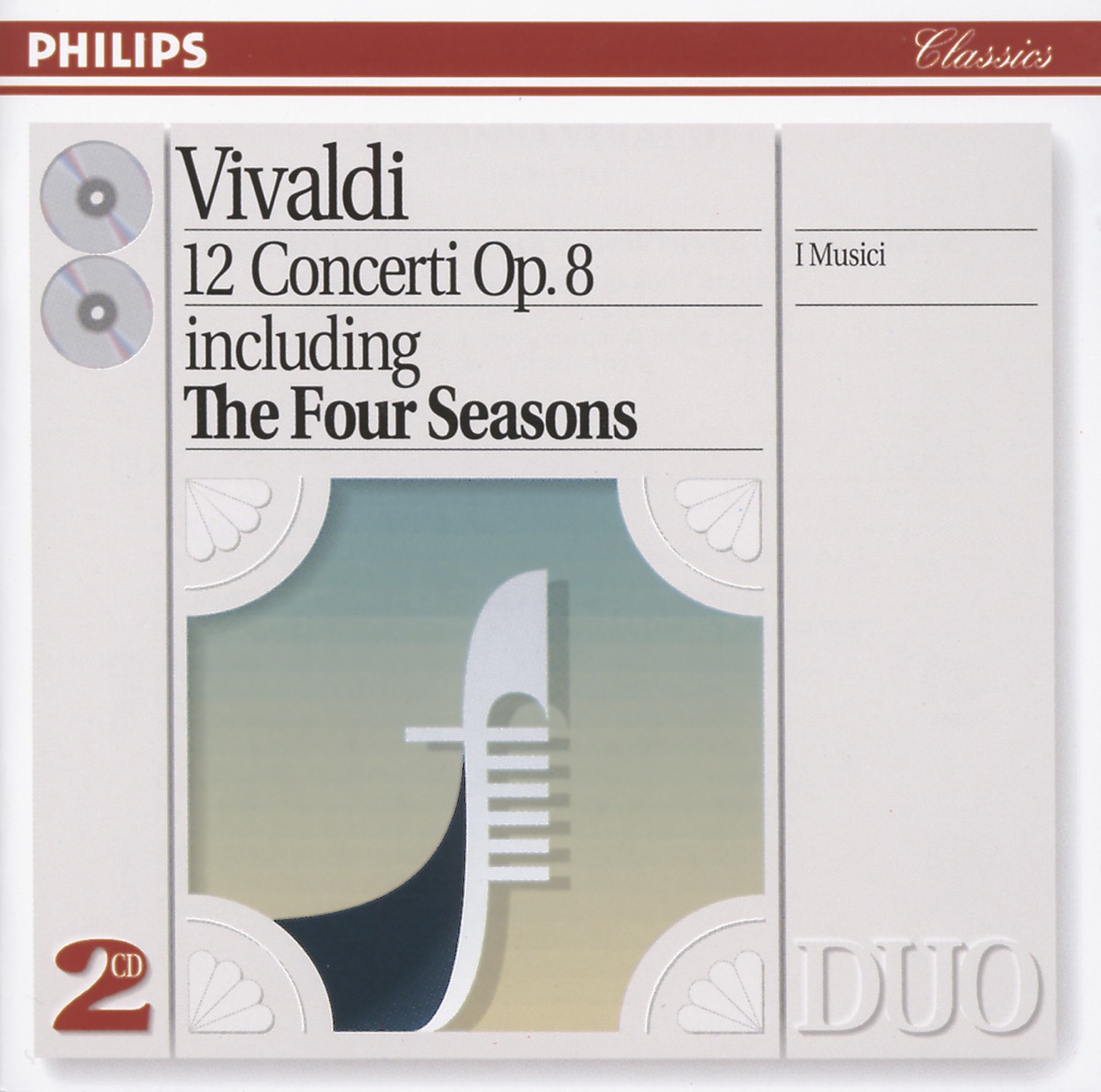 Vivaldi: 12 Concerti, Op. 8 by I Musici, Felix Ayo & Maria Teresa Garatti album cover