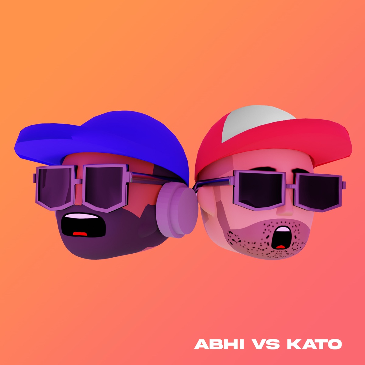 Abhi Vs Kato - EP by Abhi The Nomad & Kato On The Track album cover