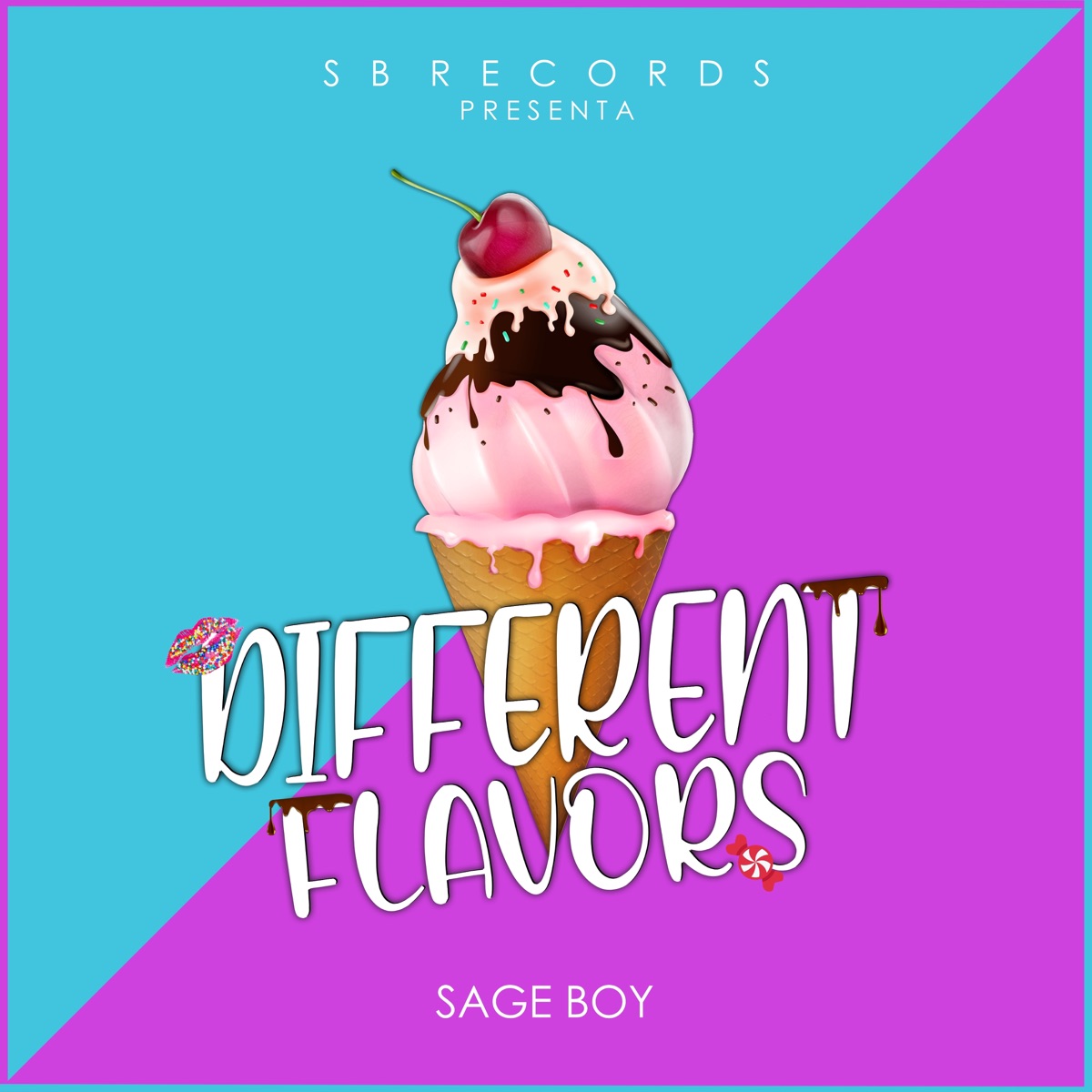 Different Flavors - EP by Sage Boy album cover