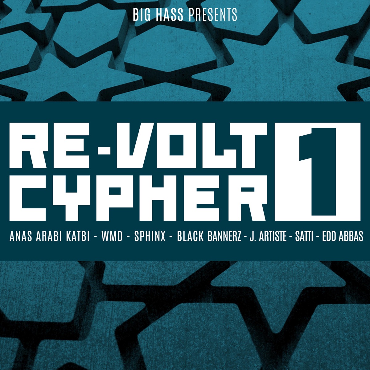 Re-Volt Cypher 1 (feat. Anas Arabi Katbi, WMD, Sphinx, Black Bannerz, J. Artiste, Satti & Edd Abbas) - Single by Big Hass album cover