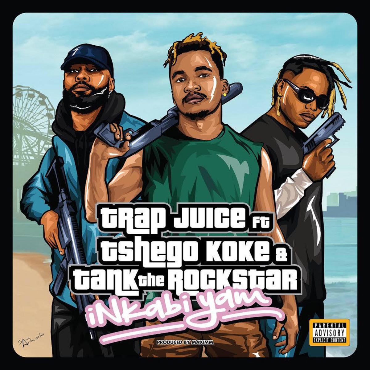 iNkabi Yam - Single (feat. Tshego koke & Tank The Rockstar) - Single by Trap Juice album cover