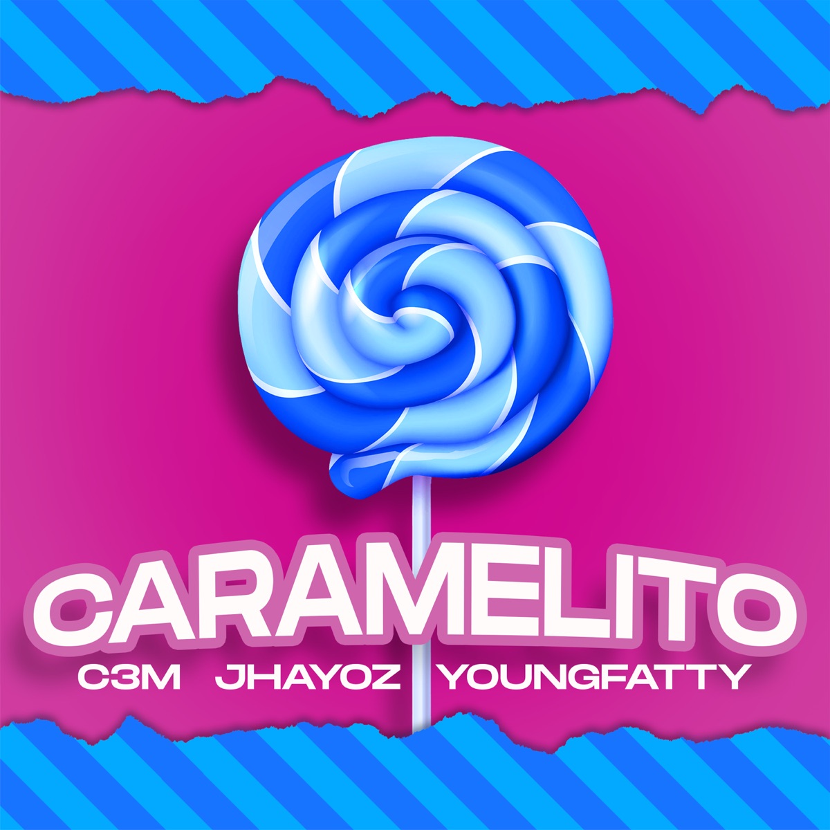 Caramelito - Single by C3m, Youngfatty & Jhayoz album cover