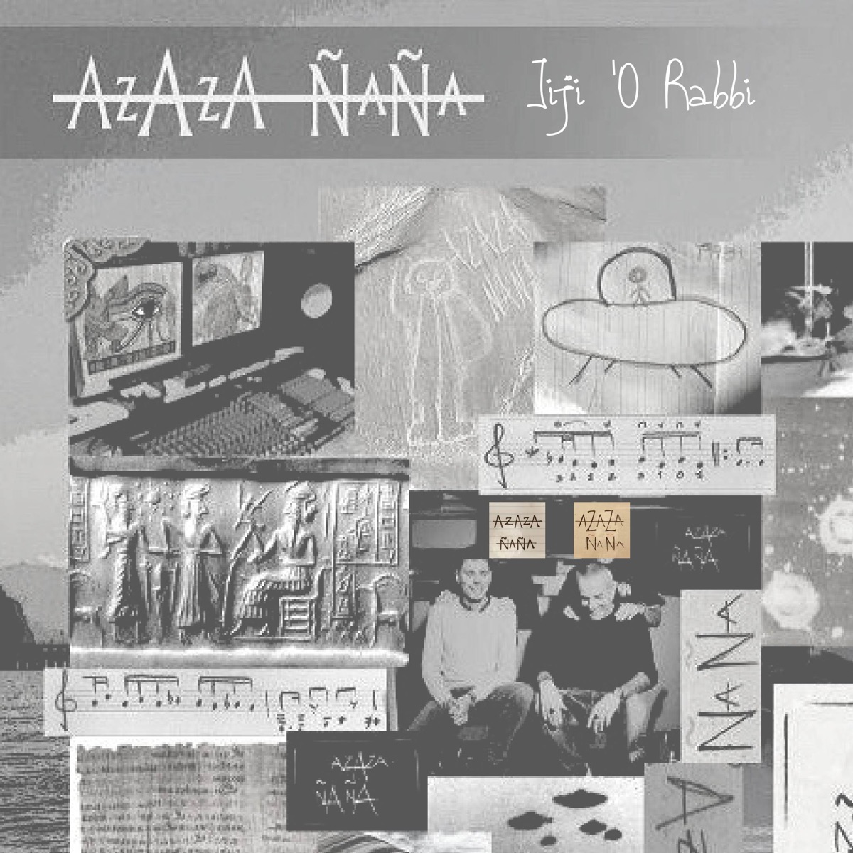 Jiji 'o Rabbi - Single by AzAzA NãNã, Fabrizio Fedele & Gen Cotena album cover
