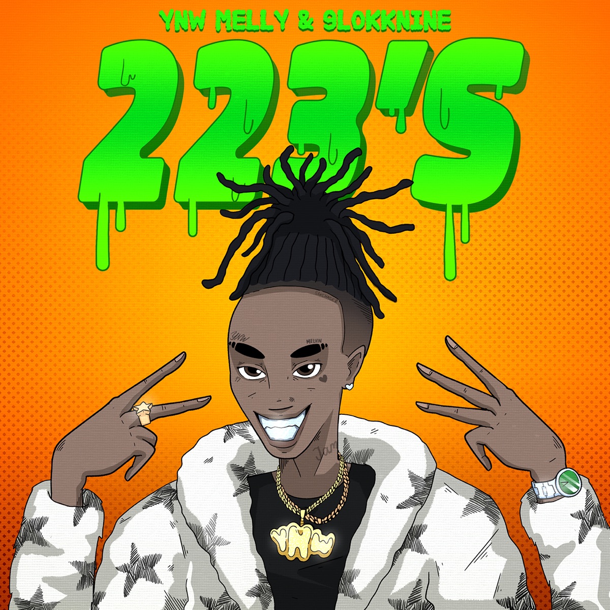 223's (feat. 9lokknine) - Single by YNW Melly album cover