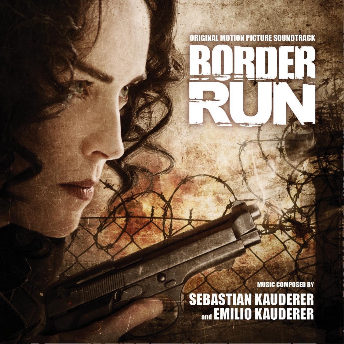 Border Run (Original Motion Picture Soundtrack) by Sebastian Kauderer & Emilio Kauderer album cover